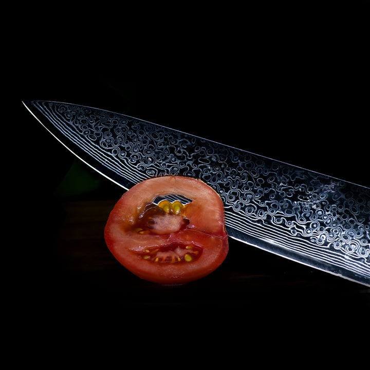 Cuchillo de cocina Micarta Jewels Black 20 cm