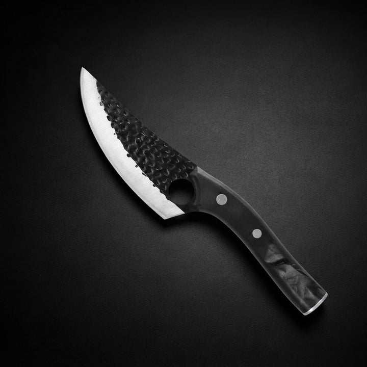 Cuchillo de cocina Gladiator con funda de 20 cm – edición negra