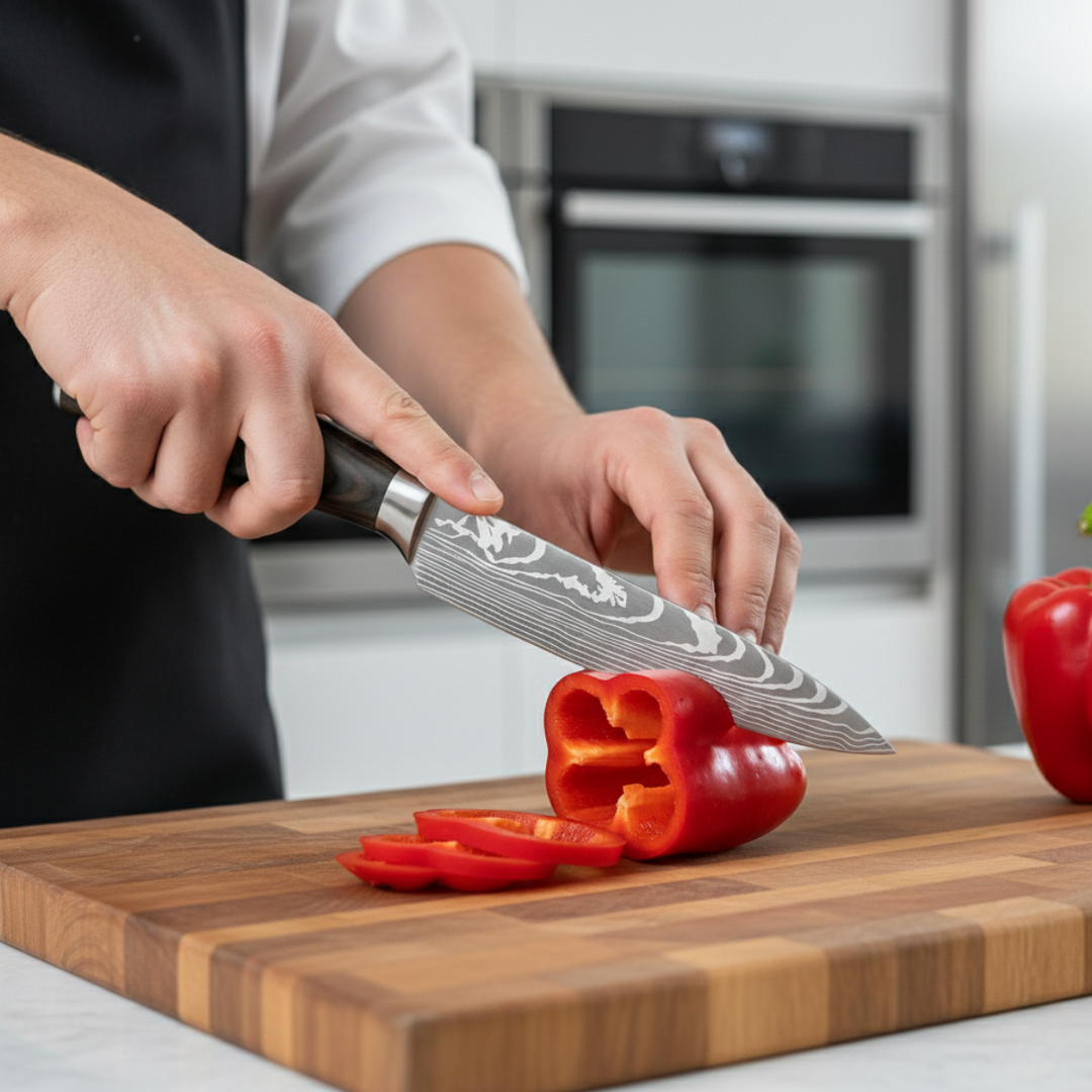 Cuchillo de chef premium – hoja precisa de 13,5 cm