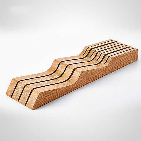 Soporte horizontal para cuchillos de cocina