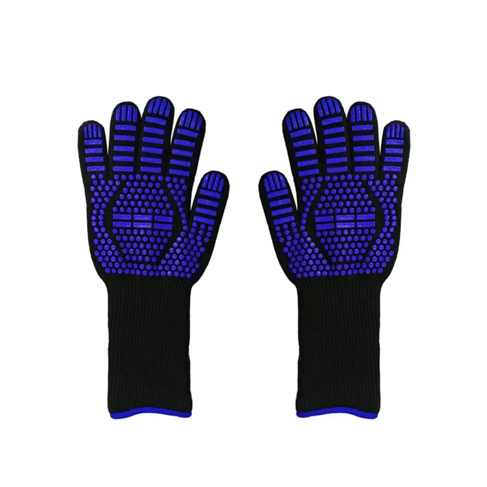 Guantes resistentes al calor para parrilla, calidad premium