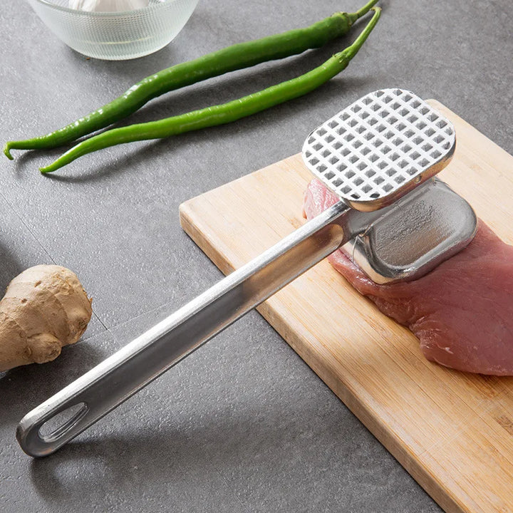 Martillo de carne de acero inoxidable, doble cara