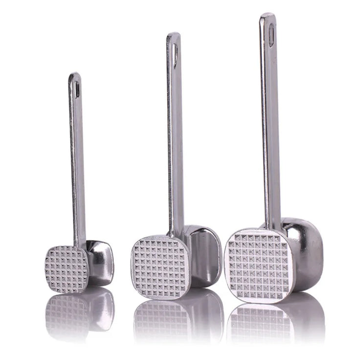Martillo de carne de acero inoxidable, doble cara