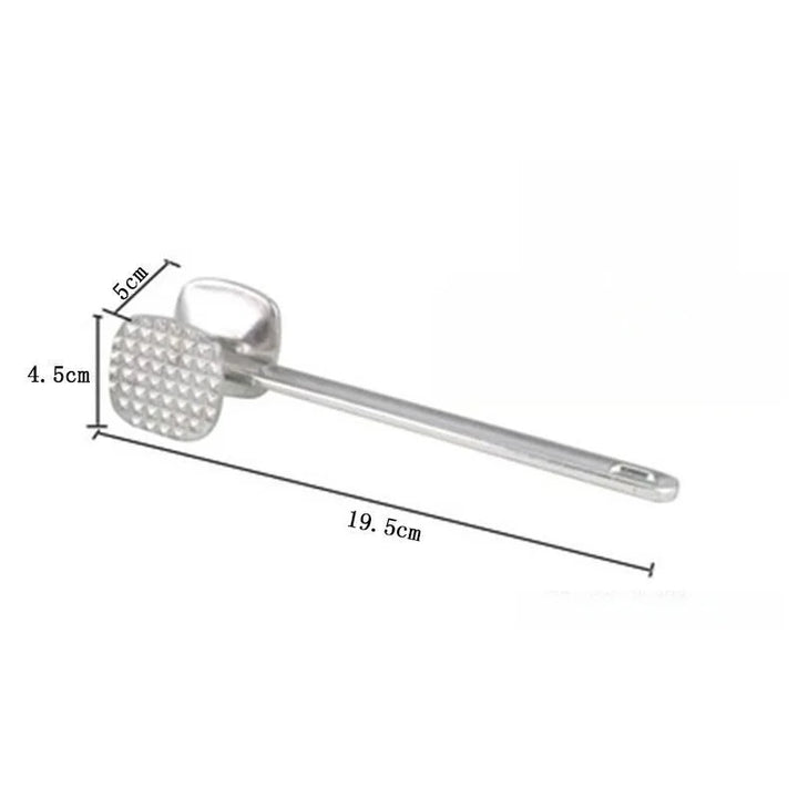 Martillo de carne de acero inoxidable, doble cara
