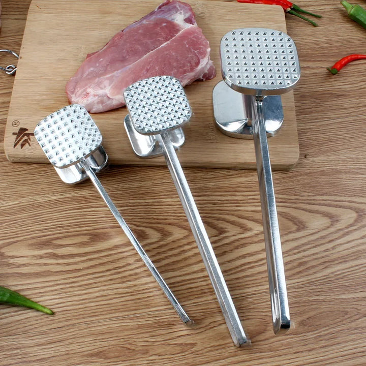 Martillo de carne de acero inoxidable, doble cara