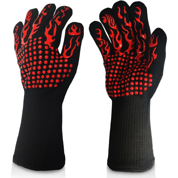 Guantes resistentes al calor para parrilla, calidad premium