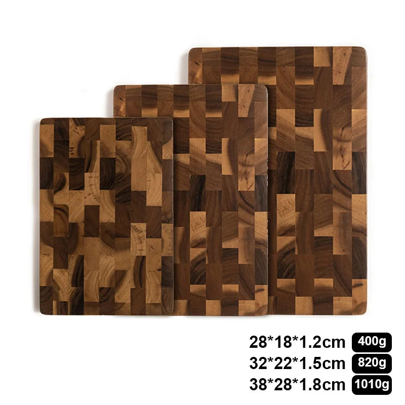 Tabla de cortar de madera de acacia
