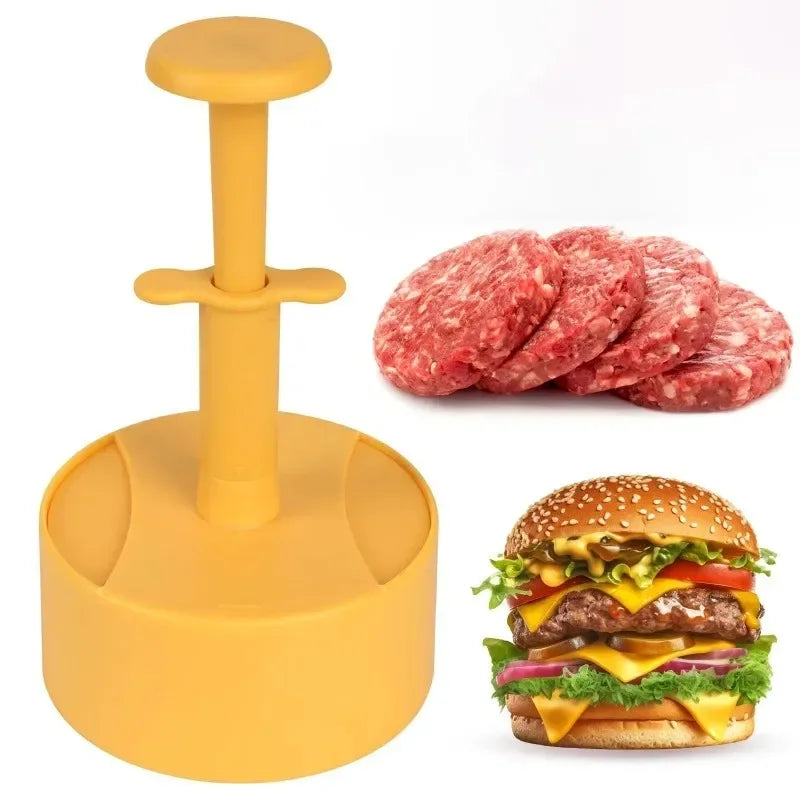Prensa para hamburguesas, forma para la elaboración de hamburguesas