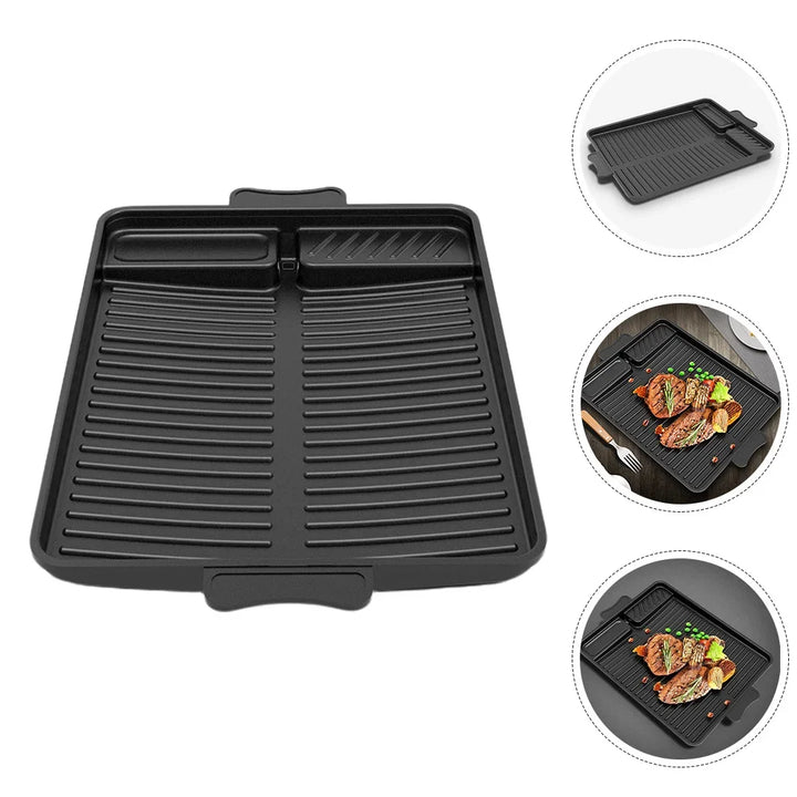 Placa de parrilla coreana con superficie antiadherente