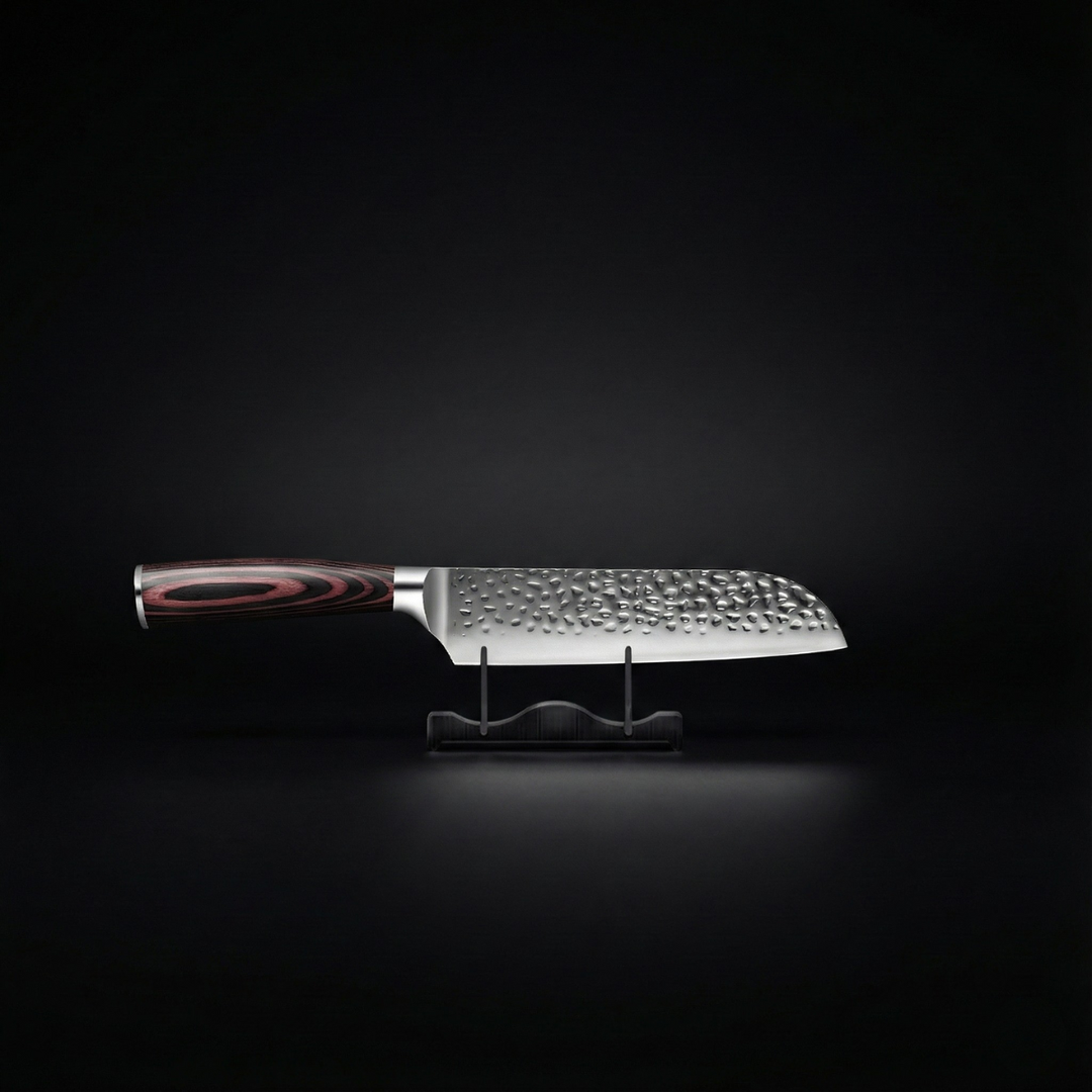 Cuchillo Santoku con hoja compacta de 13 cm
