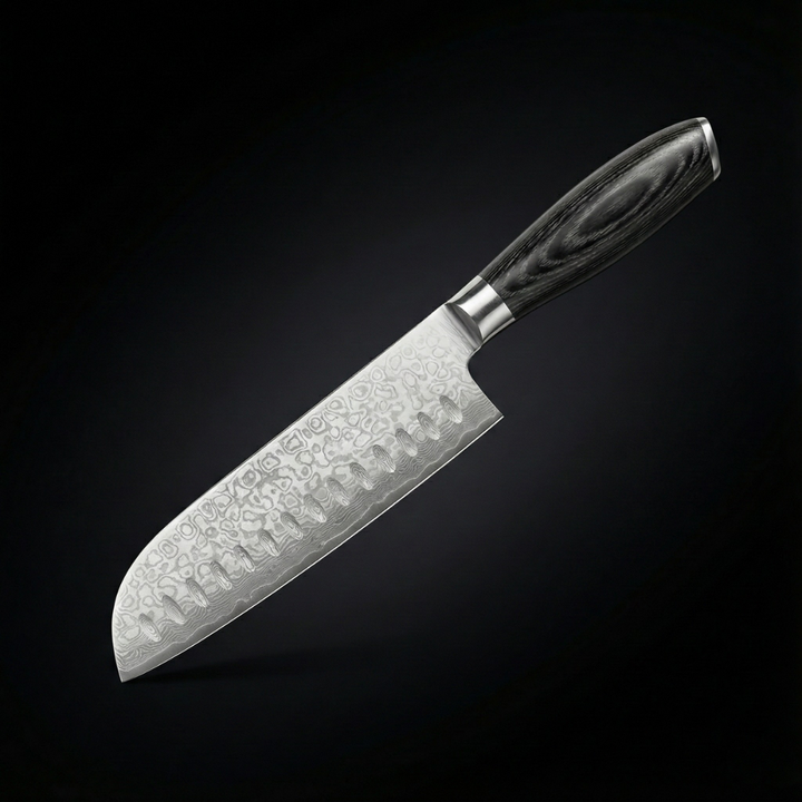 Cuchillo Santoku con hoja universal de 18 cm