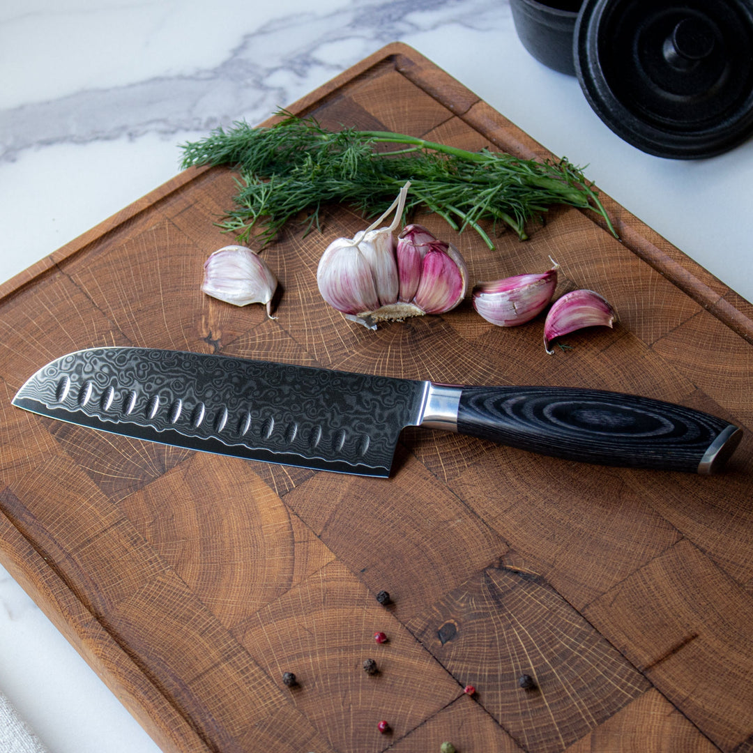 Cuchillo Santoku con hoja universal de 18 cm