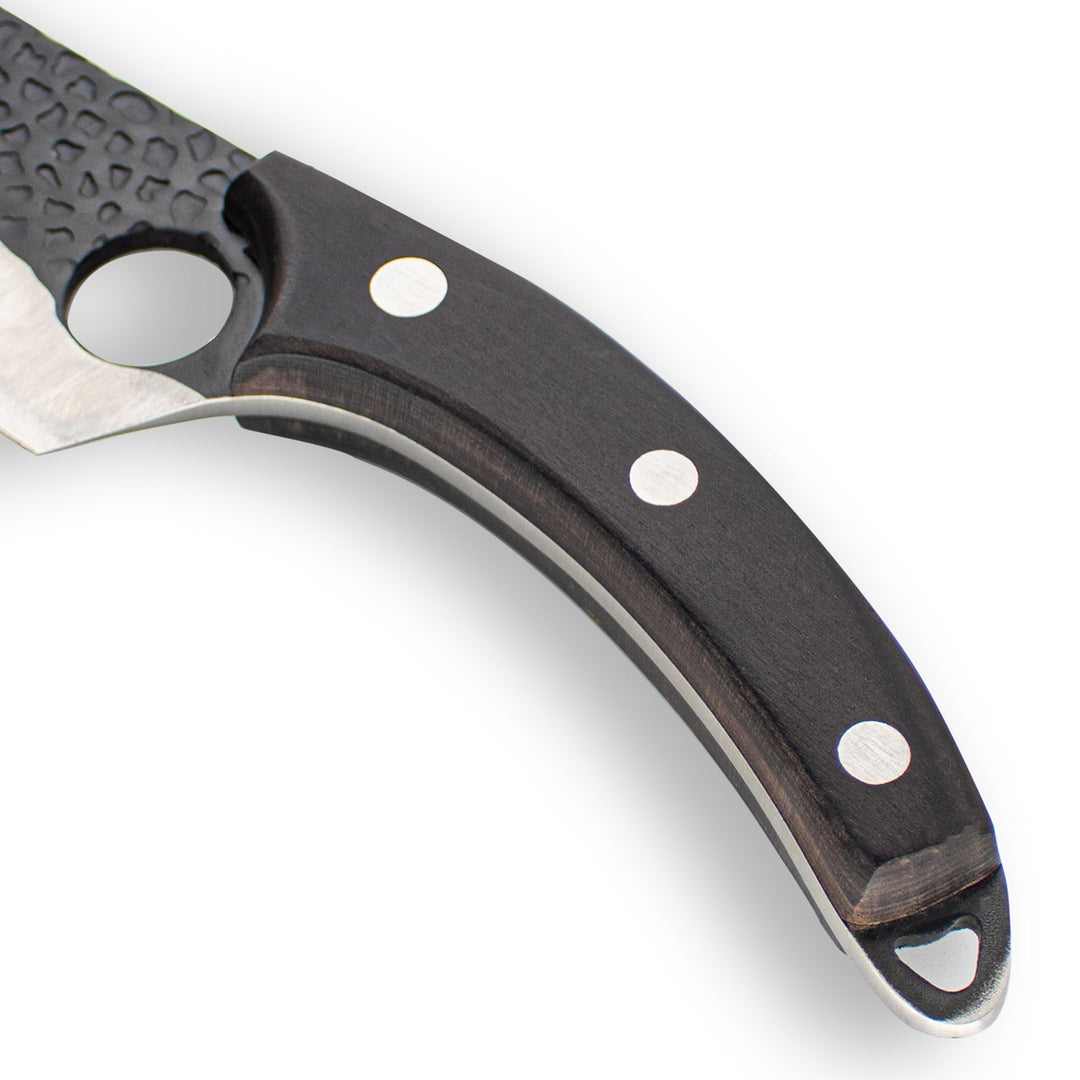 Cuchillo de cocina Gladiator con funda de 20 cm – edición negra