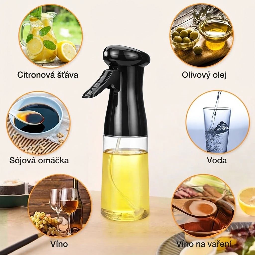 Atomizador de aceite para cocinar