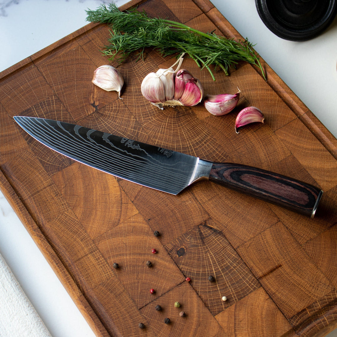 Cuchillo de chef con hoja precisa de 20,5 cm