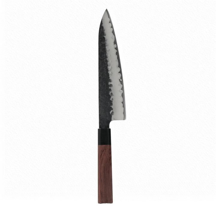 Cuchillo de cocina de Damasco Kurayami 20 cm