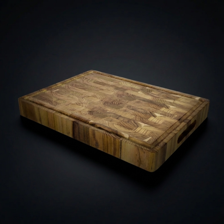 Tablero de lujo de madera de teca – 40 x 30 x 4,5 cm