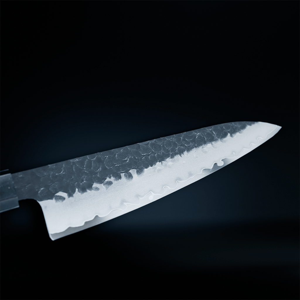 Cuchillo de cocina de Damasco Kurayami 20 cm