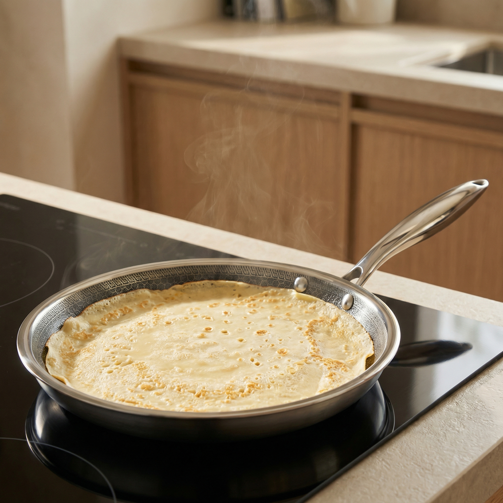 Sartén de titan para crepas